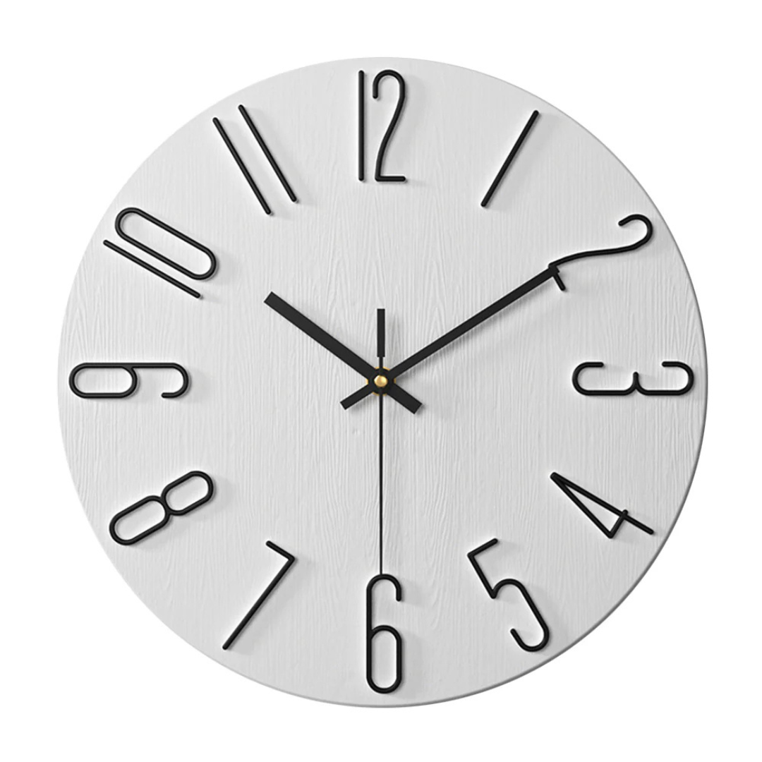 Noble - Horloge murale moderne pour le salon