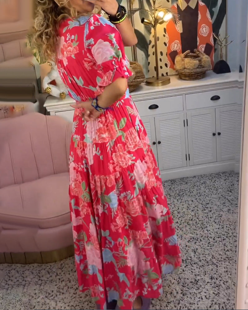 Tessa™ | Robe à imprimé floral avec poches