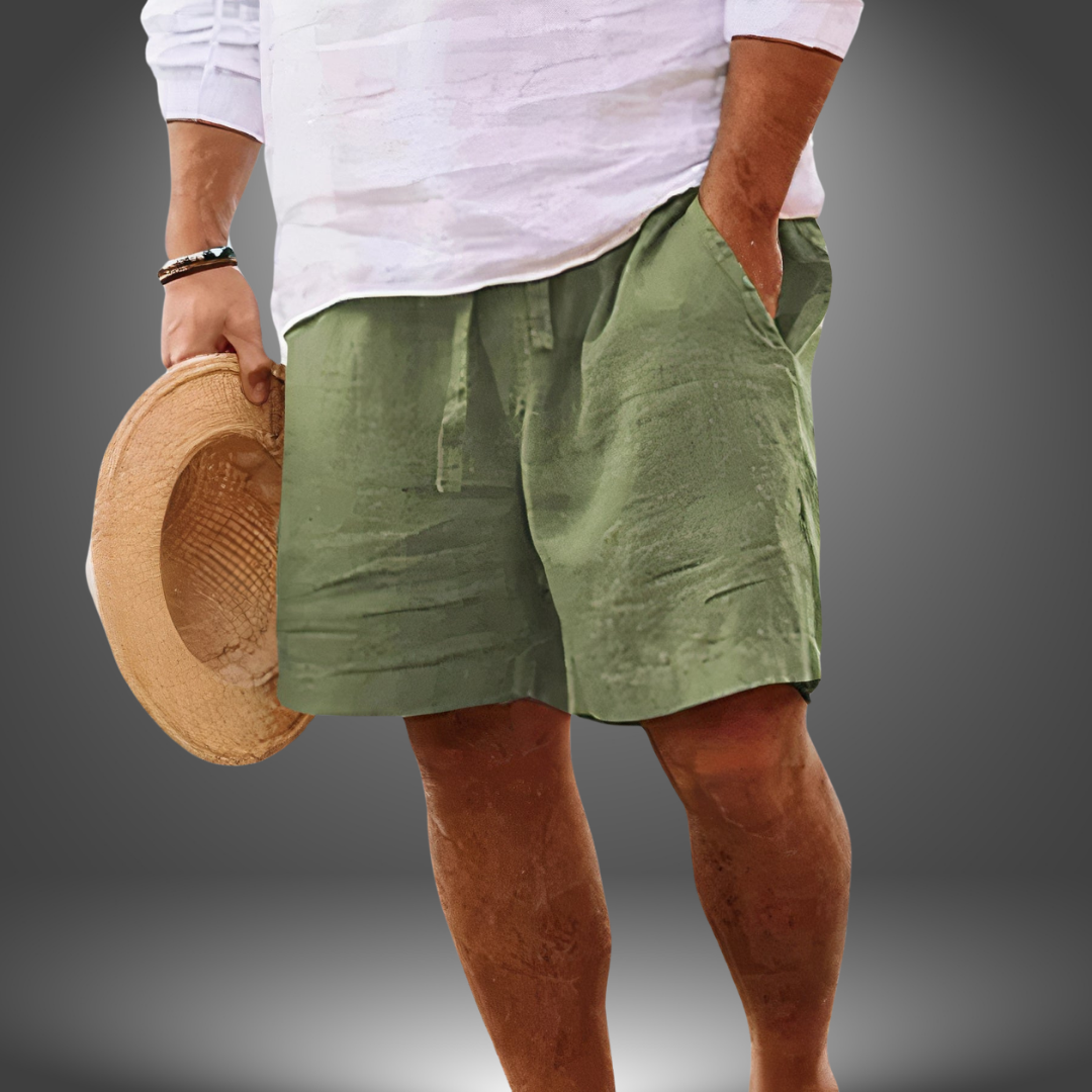 Zach | Short en lin fait main