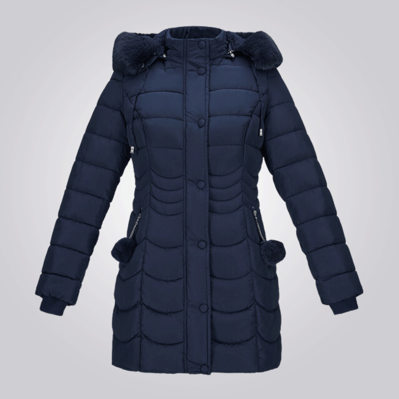 Ratna | Manteau Long Hiver Élégant Pour Femmes