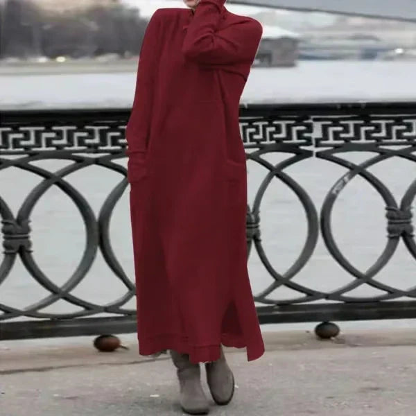 Noa™ | Robe Maxi Laine & Coton