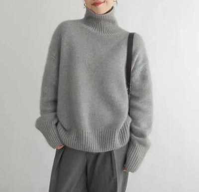Juliette™ | PULL COL ROULE CASHMERE