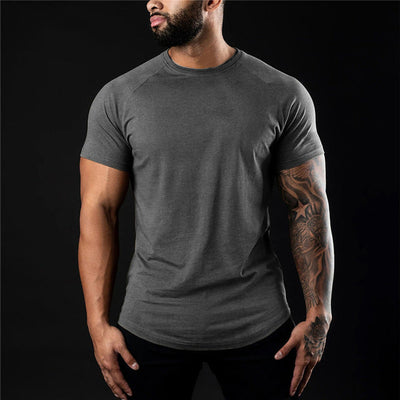 Charles | T-Shirt Plaine Pour Hommes | Manche Courte