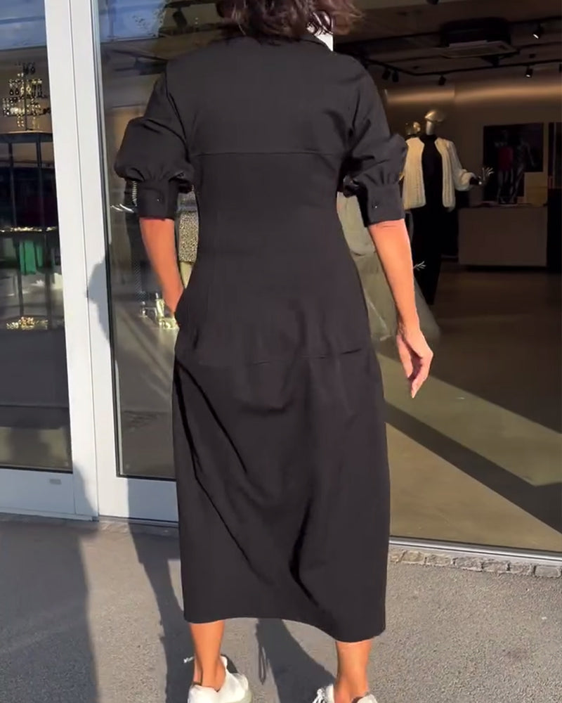 Karolin | Robe longue confortable