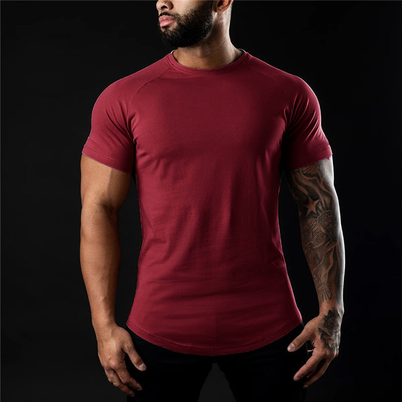 Charles | T-Shirt Plaine Pour Hommes | Manche Courte