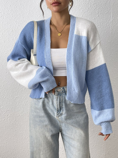 Angelina | Cardigan à blocs de couleur