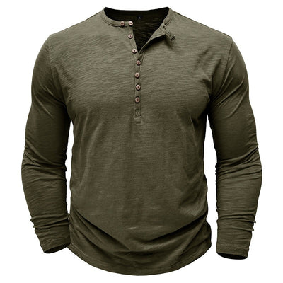 T-shirt en coton à manches longues