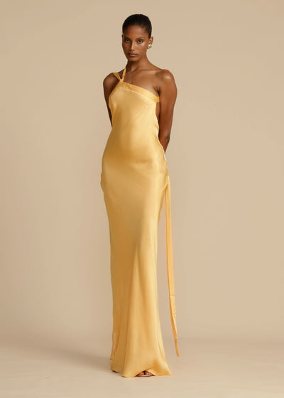 Morgane™ - Satin élégant robe