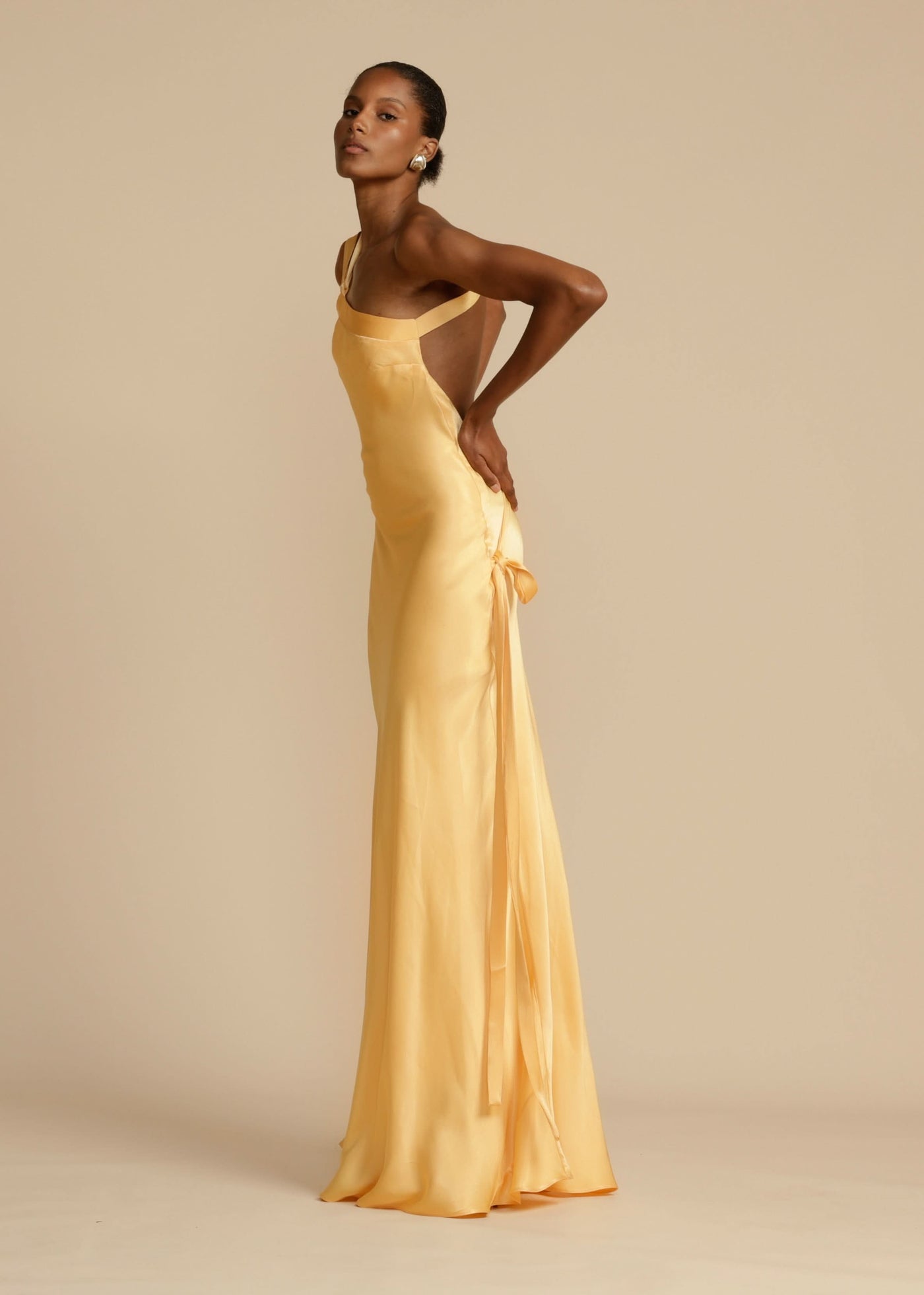 Morgane™ - Satin élégant robe