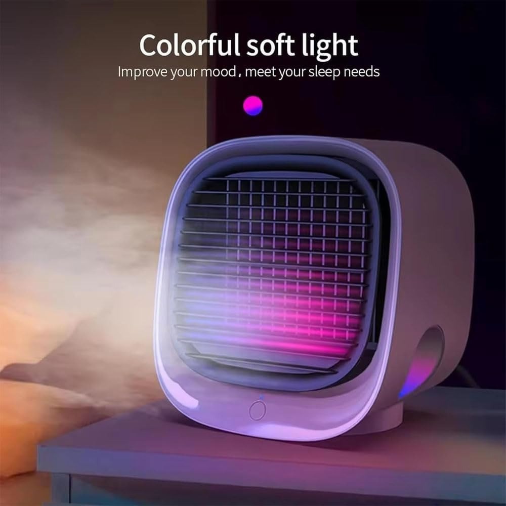 Mini refroidisseur d'air USB - Ventilateur personnel compact