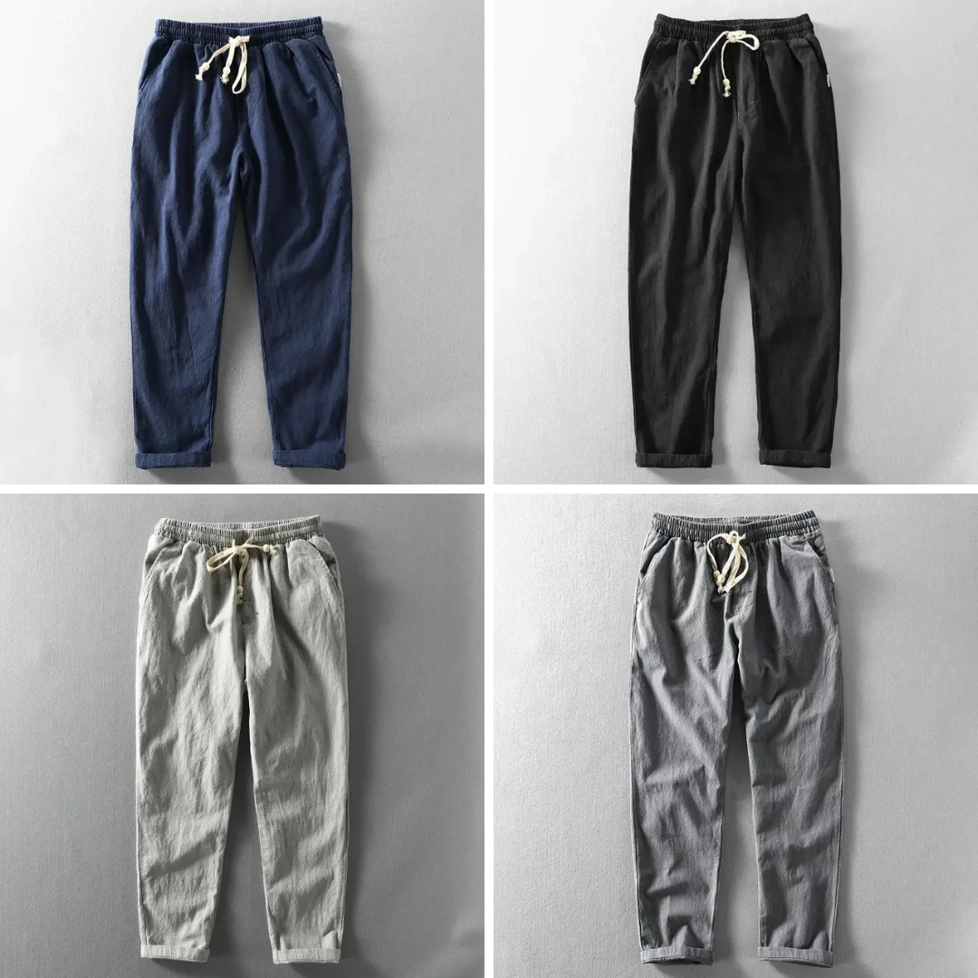 Massimo – Pantalons en Lin