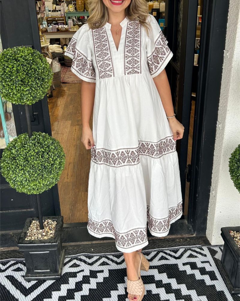 SIARI - Robe Maxi Bohème