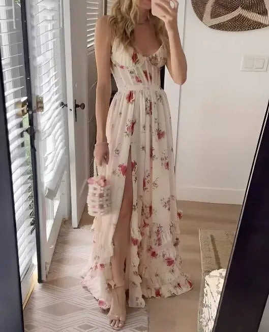 Zaria™ | Robe Fendue Fleurie