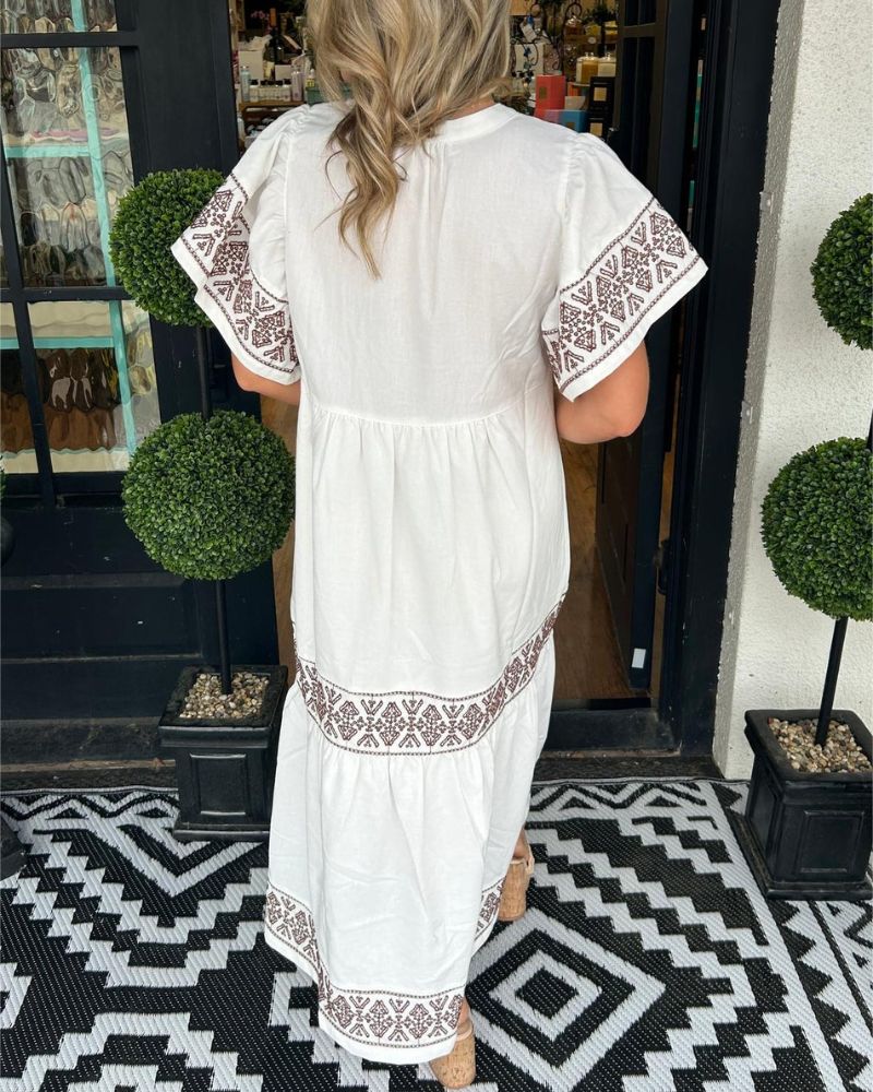 SIARI - Robe Maxi Bohème