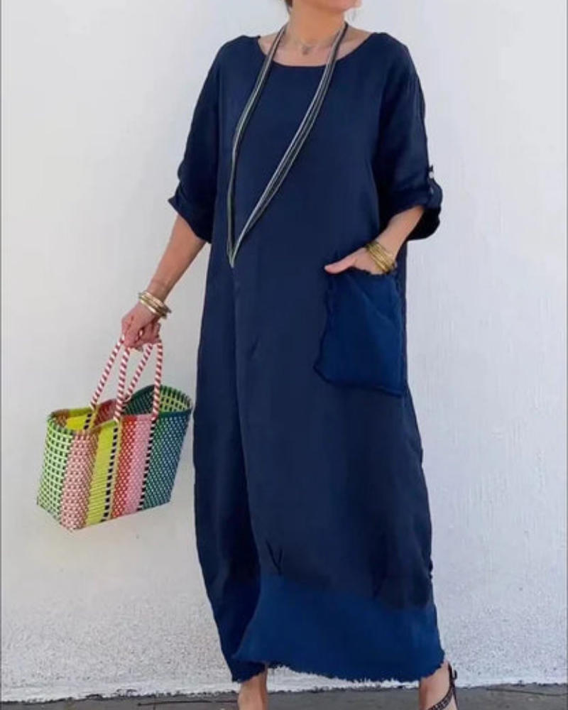 COROIA - ROBE BOHO EN COTON ET LIN