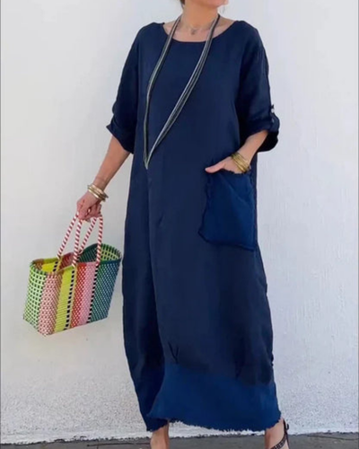 COROIA - ROBE BOHO EN COTON ET LIN