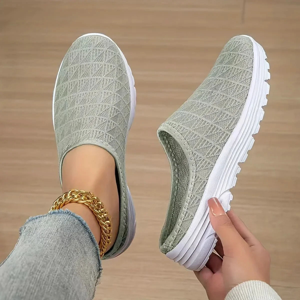 Morgane | Baskets de marche respirantes, quotidiennes, orthopédiques pour femmes
