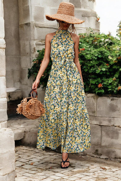 Solène | Robe d'été Dos nu pour femme | Maxi