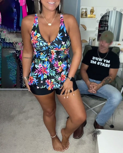 Maillot de Bain Sexy à Imprimé Tendence