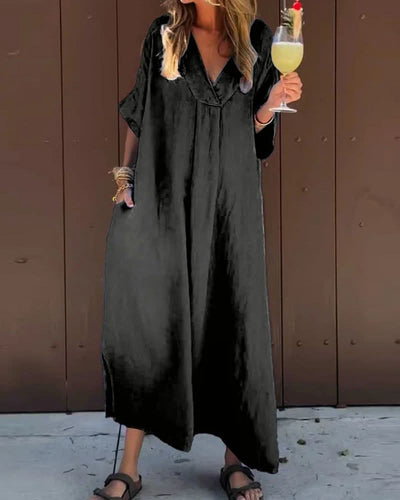 Morgane - Robe décontractée en coton