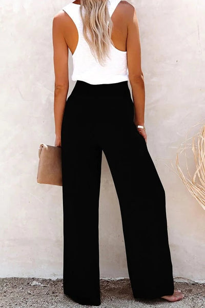 Riana™ | Pantalons Relaxed Taille Haute