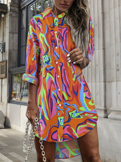 Léna - Motif Psychédélique Pour Les Fashionistas Audacieuses
