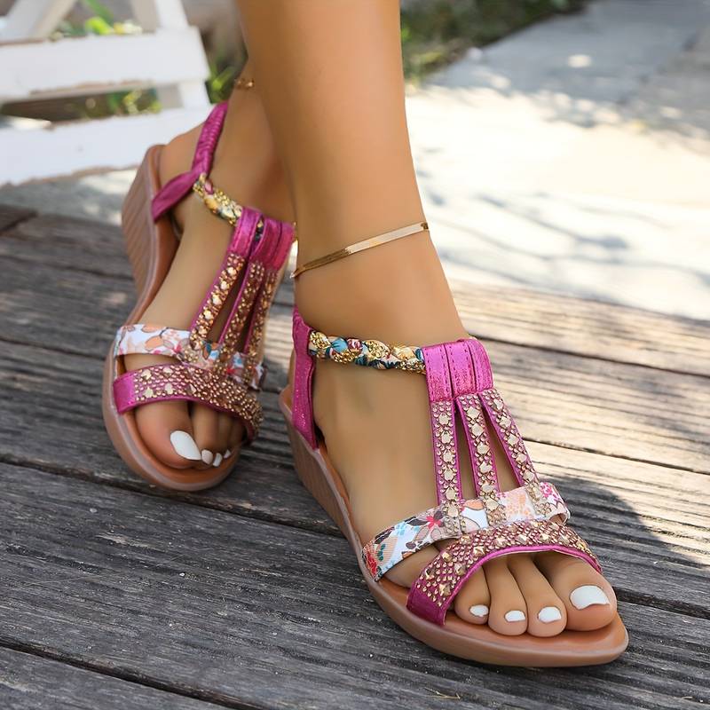 Elina™ | Sandales Boho Élégantes