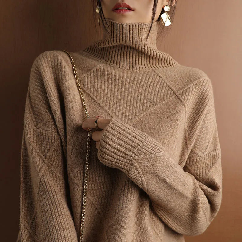 Mara™ - Pull à col roulé doux et confortable
