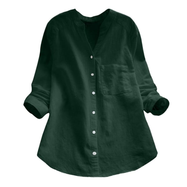 Greta | Chemise en lin à manches longues élégante