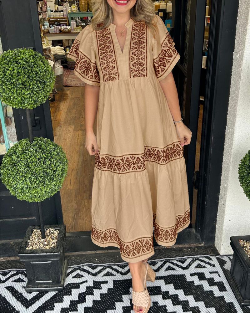 SIARI - Robe Maxi Bohème