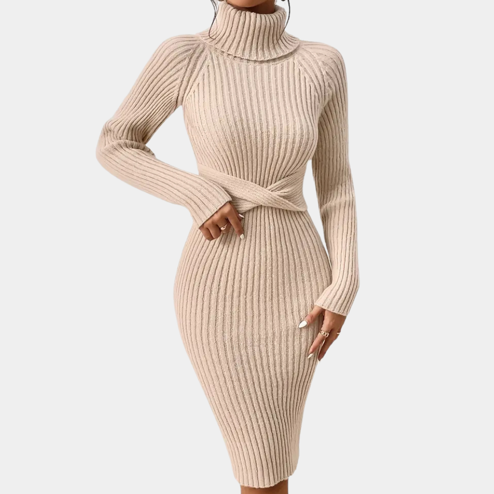 TIFFANY - Robe Pull Tricot pour Femmes