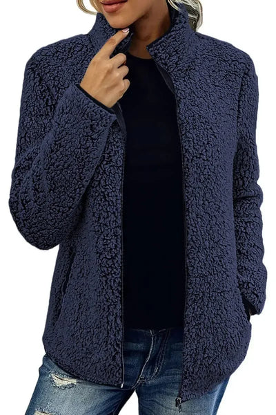 Veste en Molleton Texturé | Confort et Style | Élégance Décontractée