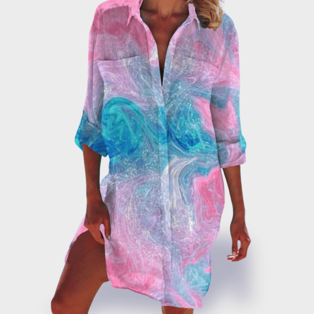 Beate | Chemise d'été en coton de qualité supérieure