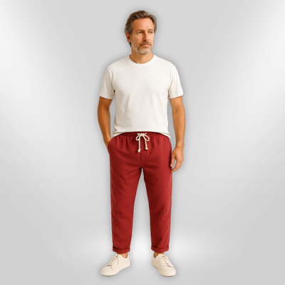 MASSIMO | Pantalon en lin