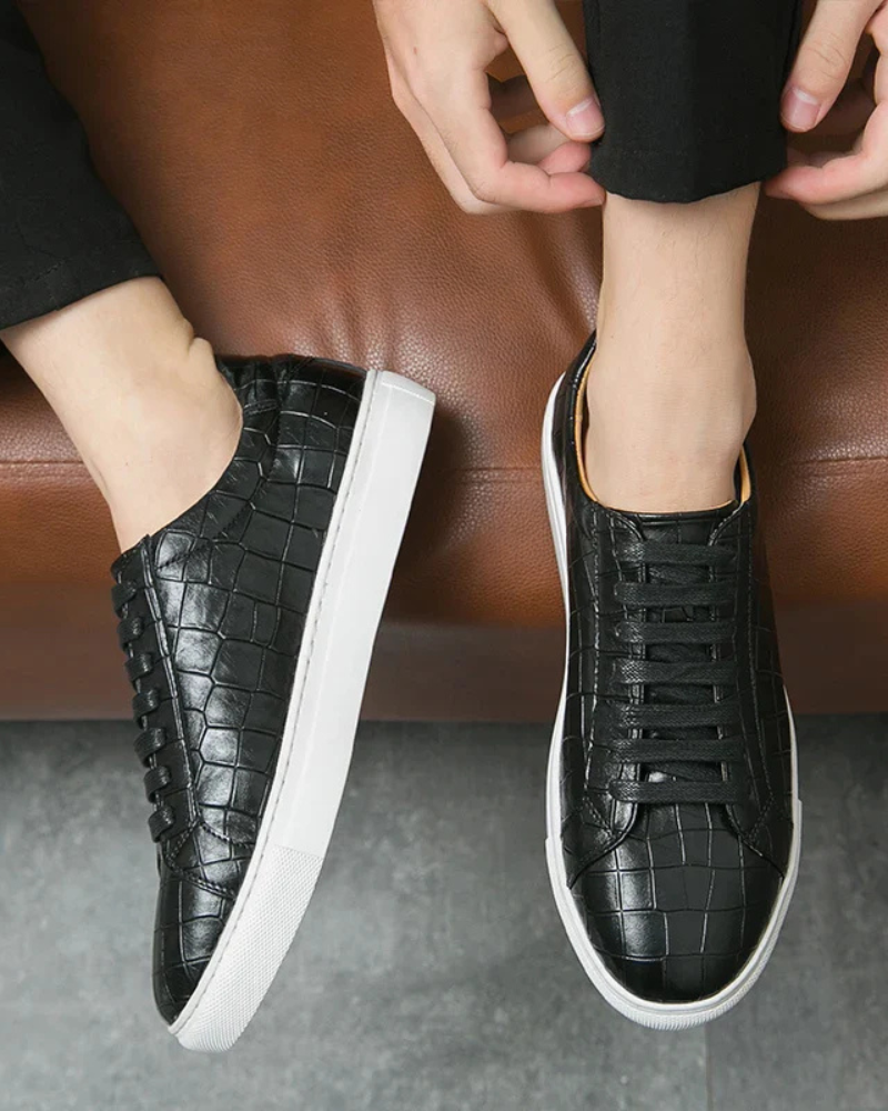 GALTIER - BASKETS BASSES EN CUIR