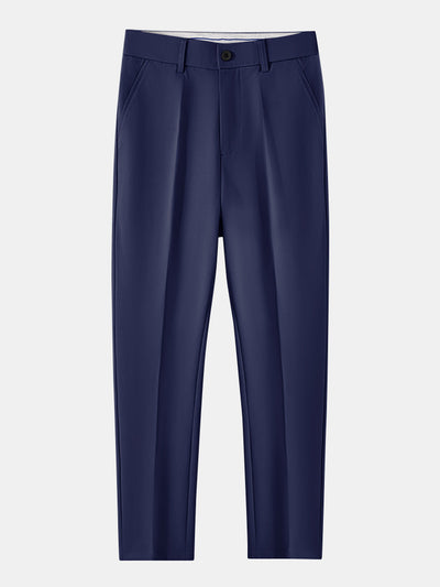 Pantalon Ajusté Fuselé en Tissu Léger