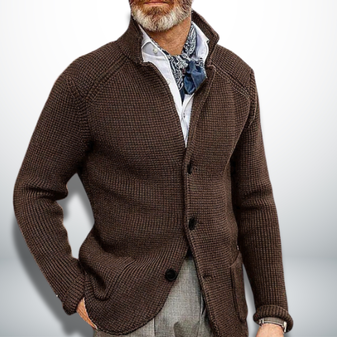 Tiberio | Cardigan pour homme doux et élégant