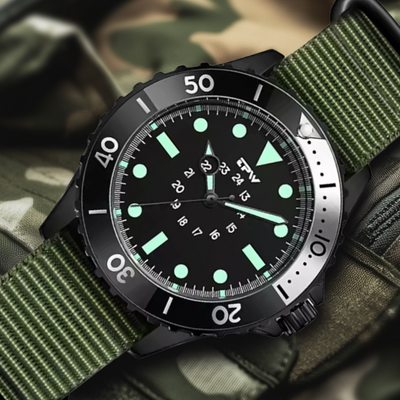 Montre de Terrain Tactique Style Plongeur