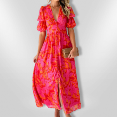 MATHILDA | Robe longue élégante