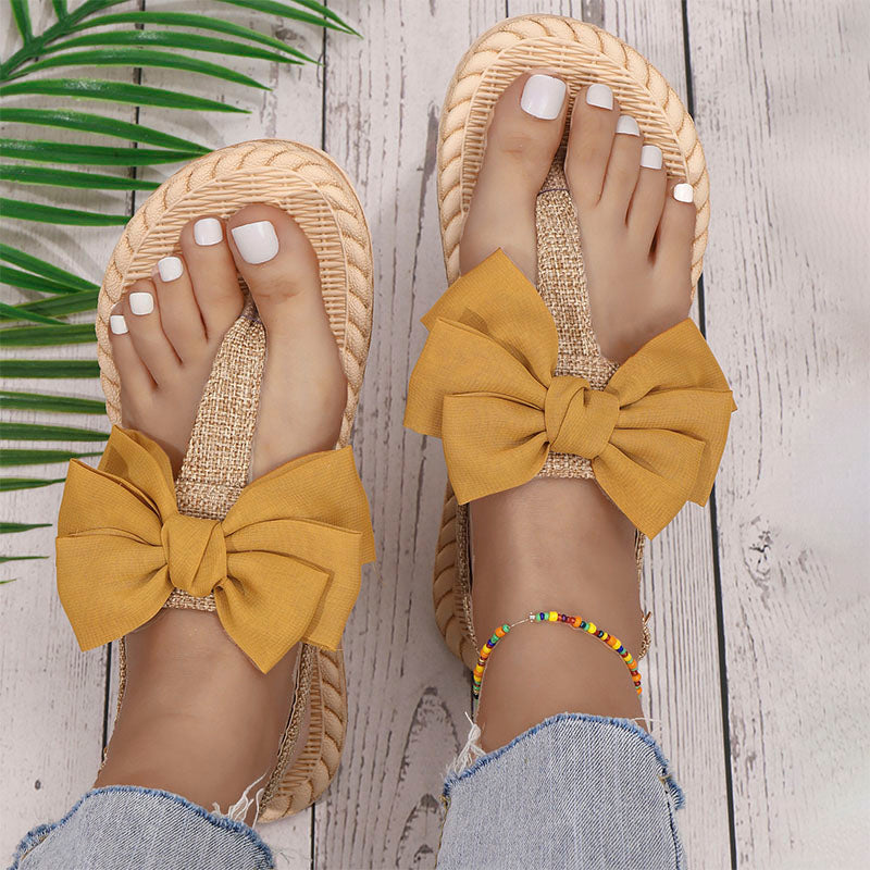 Levoire | Chaussons avec nœud