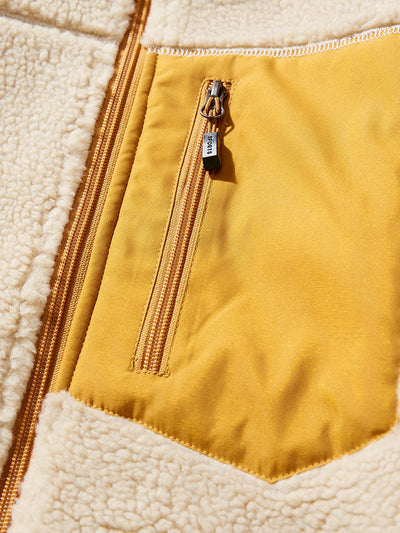 Veste en fausse fourrure Teddy zippée CRERI