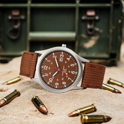 Montre Décontractée d’Inspiration Militaire
