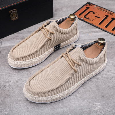 Hugo - Mocassin homme corduroy