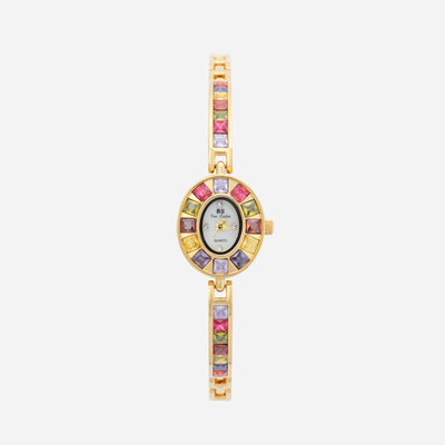 Kira™ | Montre Élégante avec Détails Colorés