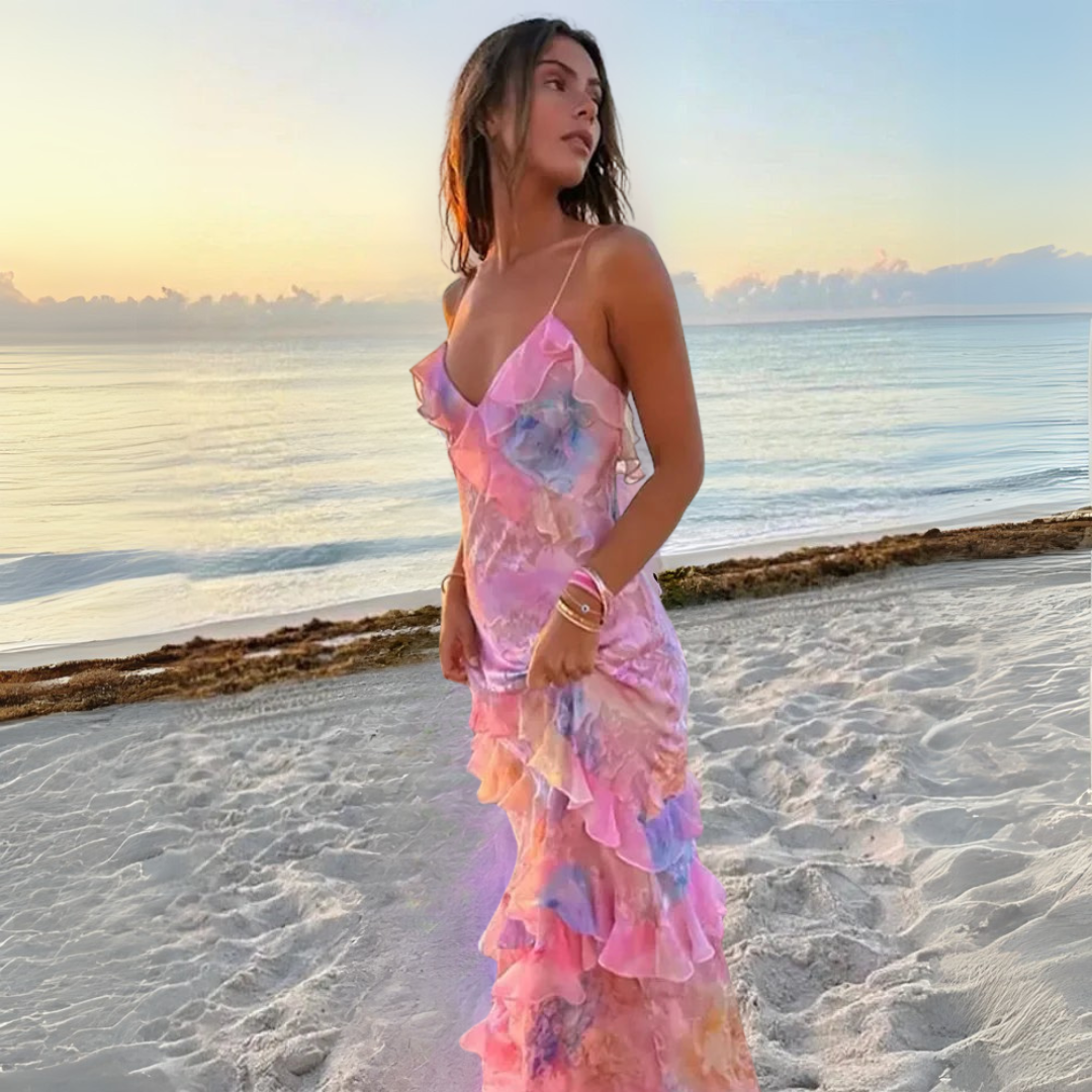 ZOE | robe à volants