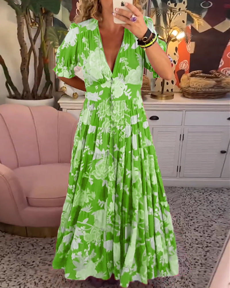 Tessa™ | Robe à imprimé floral avec poches