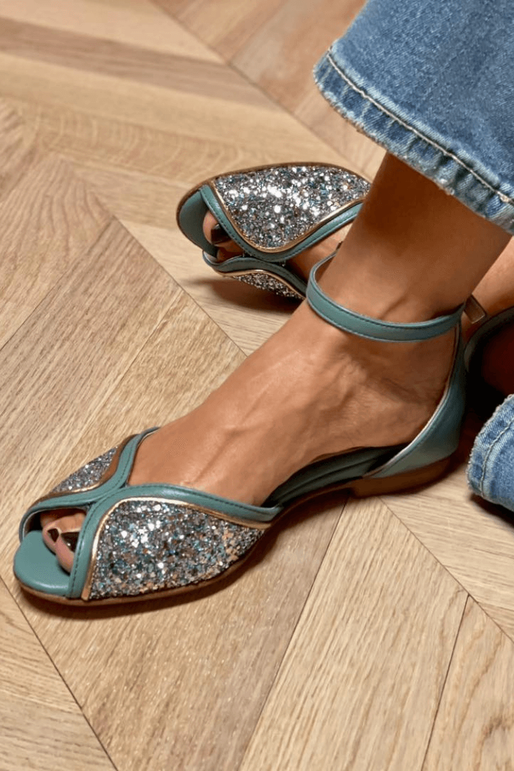 Frédérique | Sandal Glitter Bas