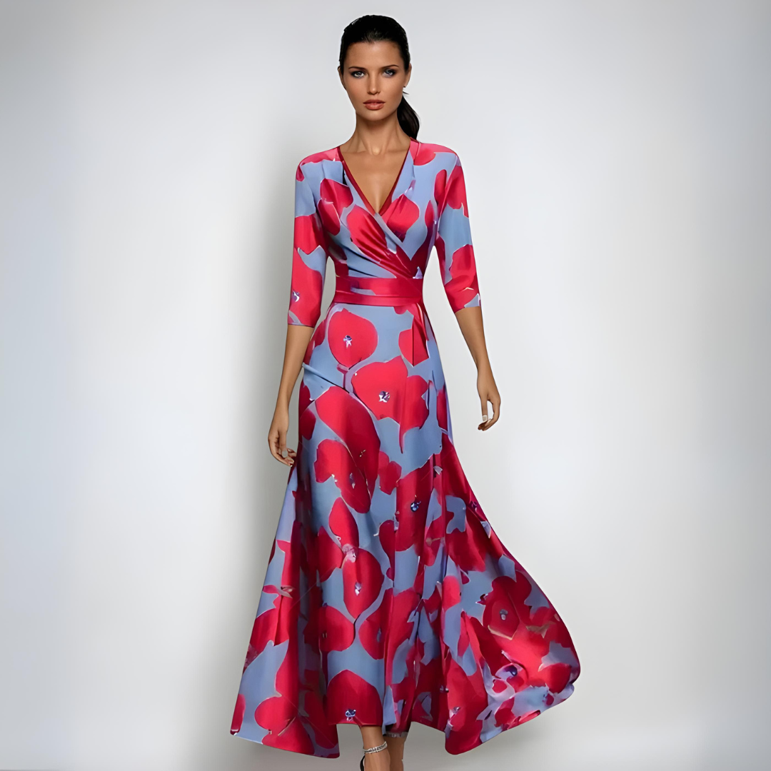 Emily | Robe de fleur de luxe
