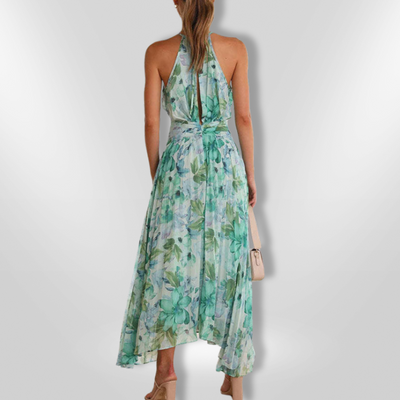 FORECAST | Robe mi-longue avec fleurs