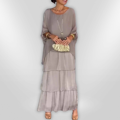 VENISA | robe en mousseline de soie